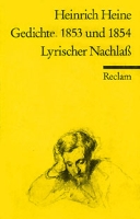 Gedichte 1853 und 1854: Lirisher Nachlass артикул 2426d.