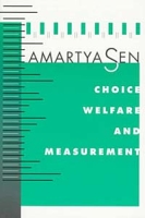 Choice, Welfare and Measurement артикул 2689d.